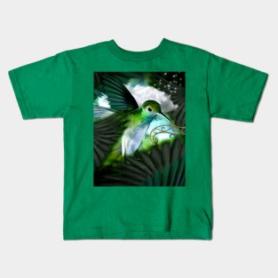 Aesthetic Bird Kids T-Shirt